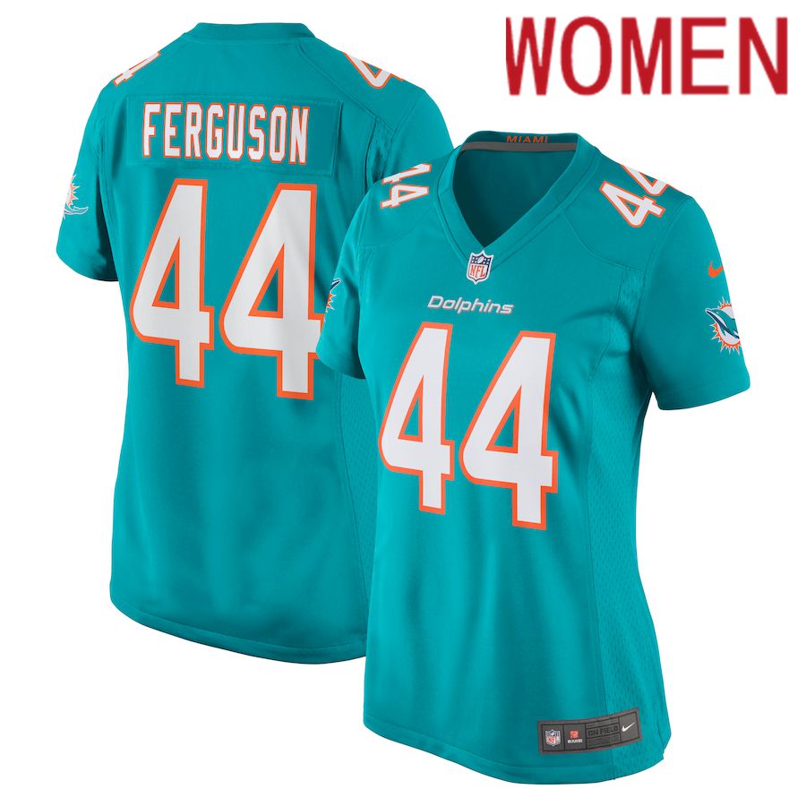 Women Miami Dolphins #44 Blake Ferguson Nike Green Game Player NFL Jersey->women nfl jersey->Women Jersey